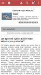Mobile Screenshot of obuvdirrovi.cz